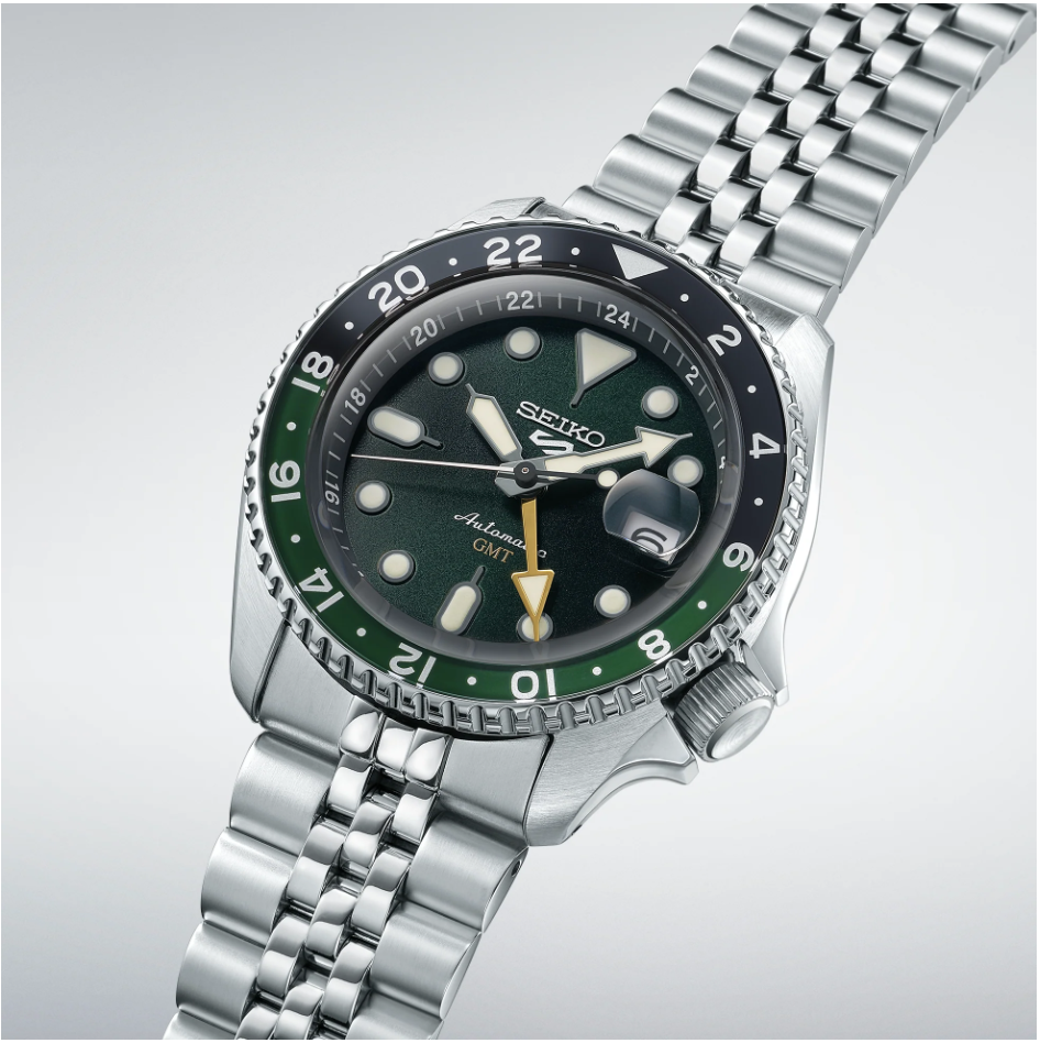 Seiko 5 Sports SKX Sports Style GMT Series Green SSK035