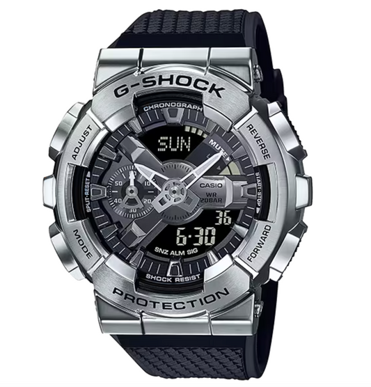 G-Shock Analog Digital Stainless Steel Bezel GM110-1A