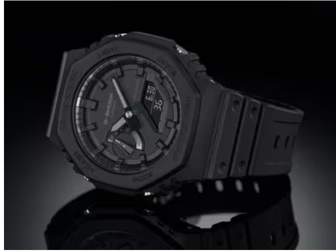 G-Shock Black Carbon Fiber Minimalist GA2100-1A1