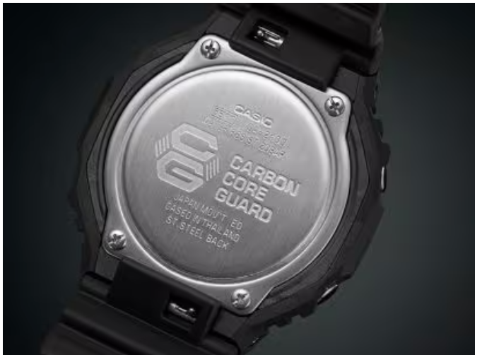 G-Shock Black Carbon Fiber Minimalist GA2100-1A1