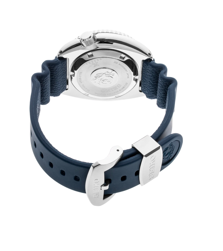 Seiko Prospex Turtle Carribean Edition Automatic Blue Dial Blue Strap SRPD43