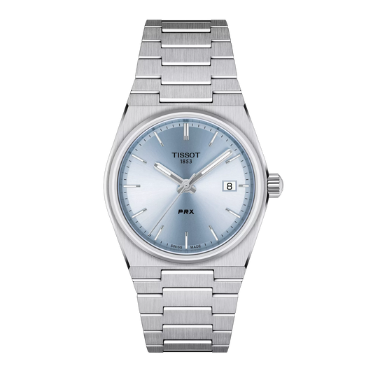 Tissot PRX 35mm Quartz Light Blue Dial Steel Bracelet T137.210.11.351.00