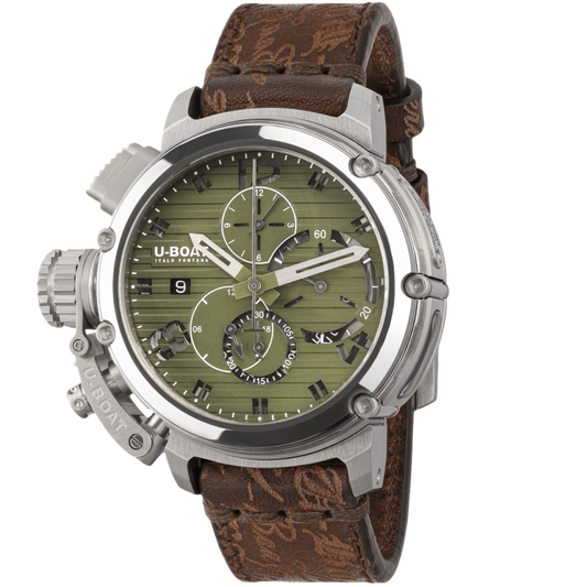 U-BOAT CHIMERA 46MM CHRONO SS VERDE REF. 9591