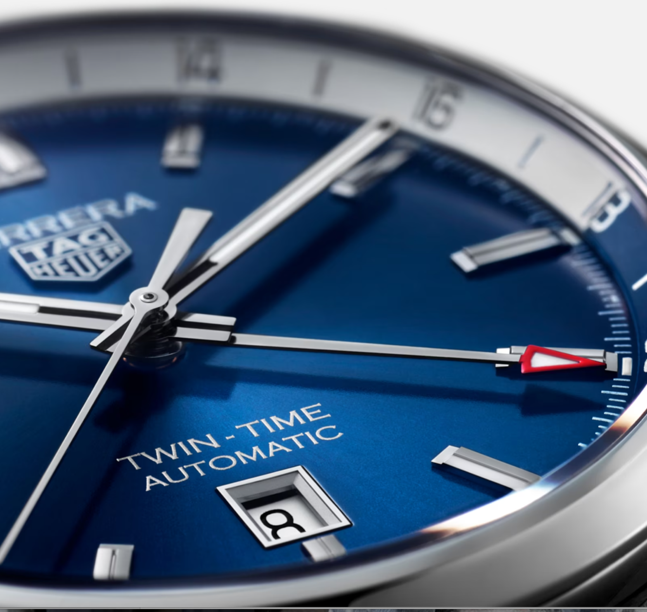 TAG Heuer Carrera Twin Time Blue Sunray Dial WBN201A.BA0640