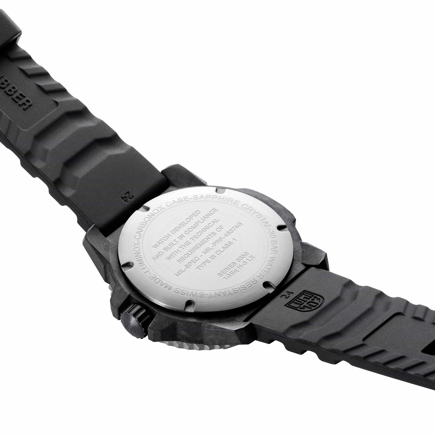 LUMINOX MIL-SPEC Military Watch, 46mm Black XL.3351.1.SET
