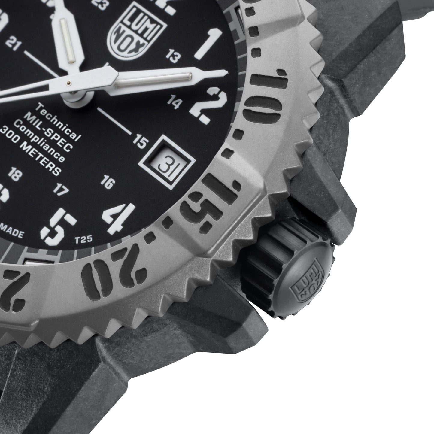 LUMINOX MIL-SPEC Military Watch, 46mm Black XL.3351.1.SET
