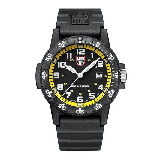 Luminox Leatherback Sea Turtle Giant Black / Yellow, 44 mm XS.0325