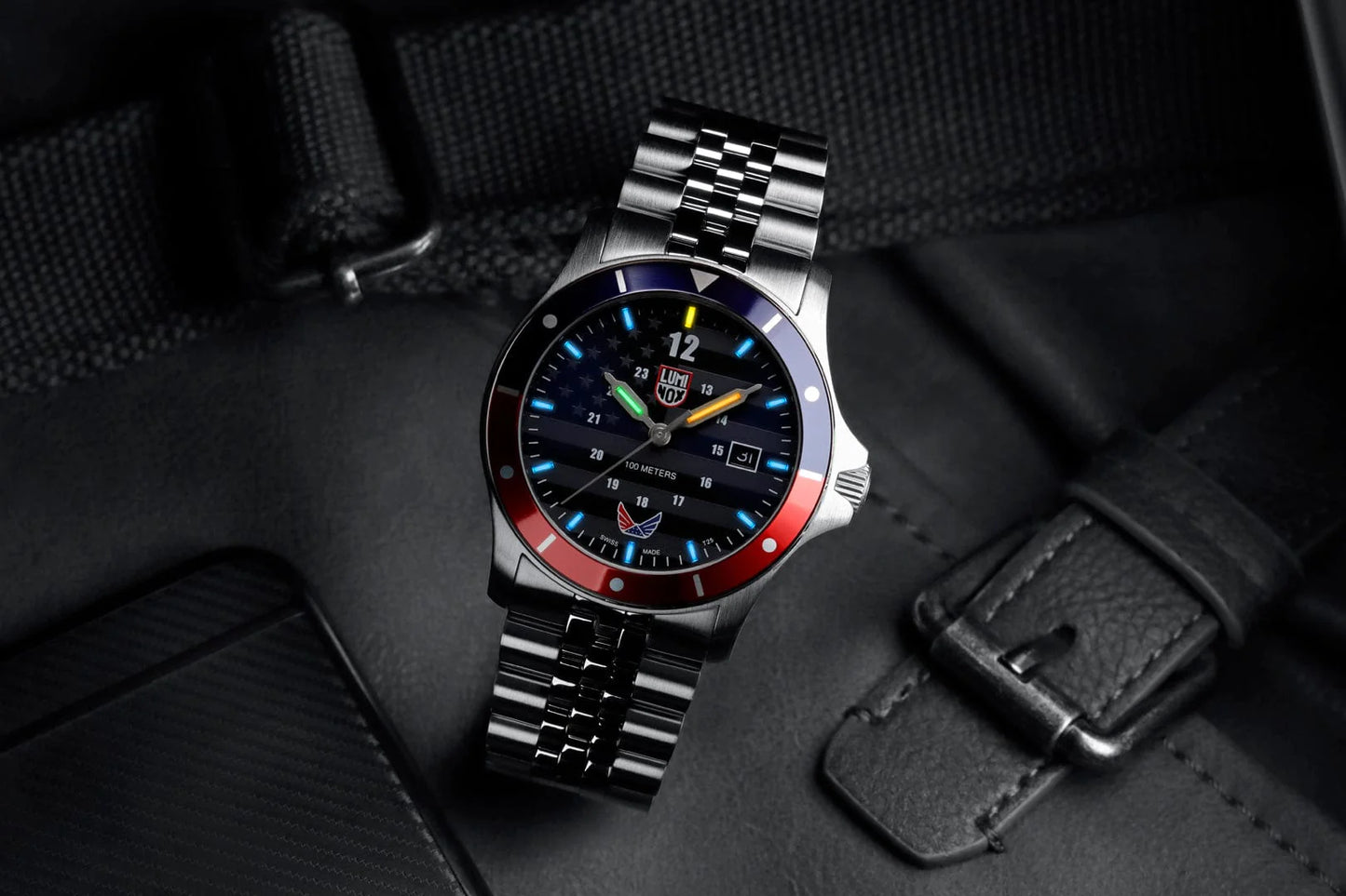 Luminox x VOLITION AMERICA 'Minuteman' Dress Watch 42 mm XS.0914.VOL