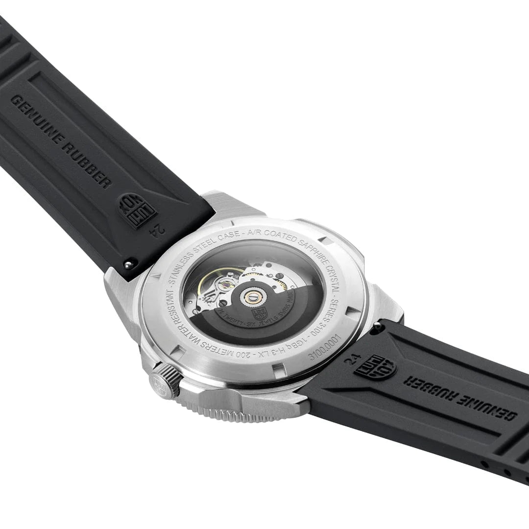 Luminox Pacific Diver Automatic Midnight Mariner Dive Watch 42mm White Full Lume Dial XS.3101.H.SET