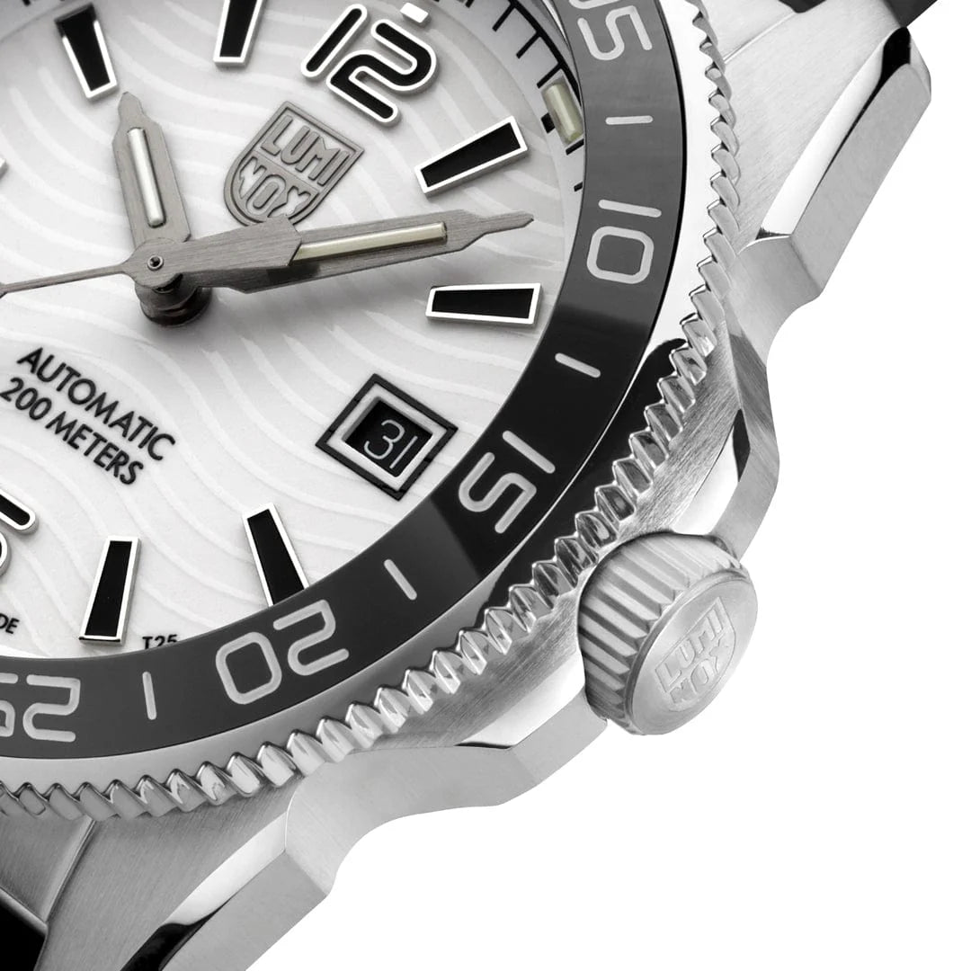 Luminox Pacific Diver Automatic Midnight Mariner Dive Watch 42mm White Full Lume Dial XS.3101.H.SET