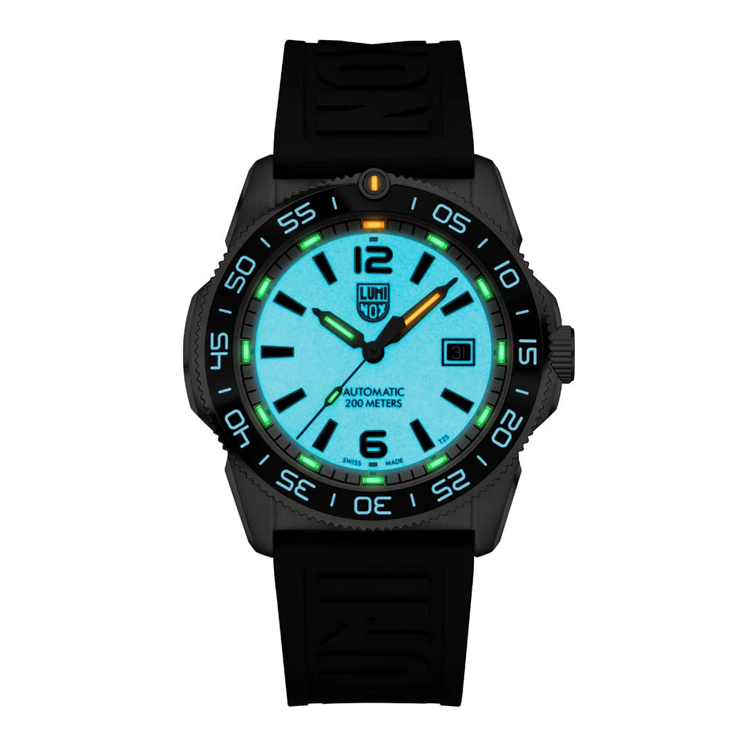 Luminox Pacific Diver Automatic Midnight Mariner Dive Watch 42mm White Full Lume Dial XS.3101.H.SET