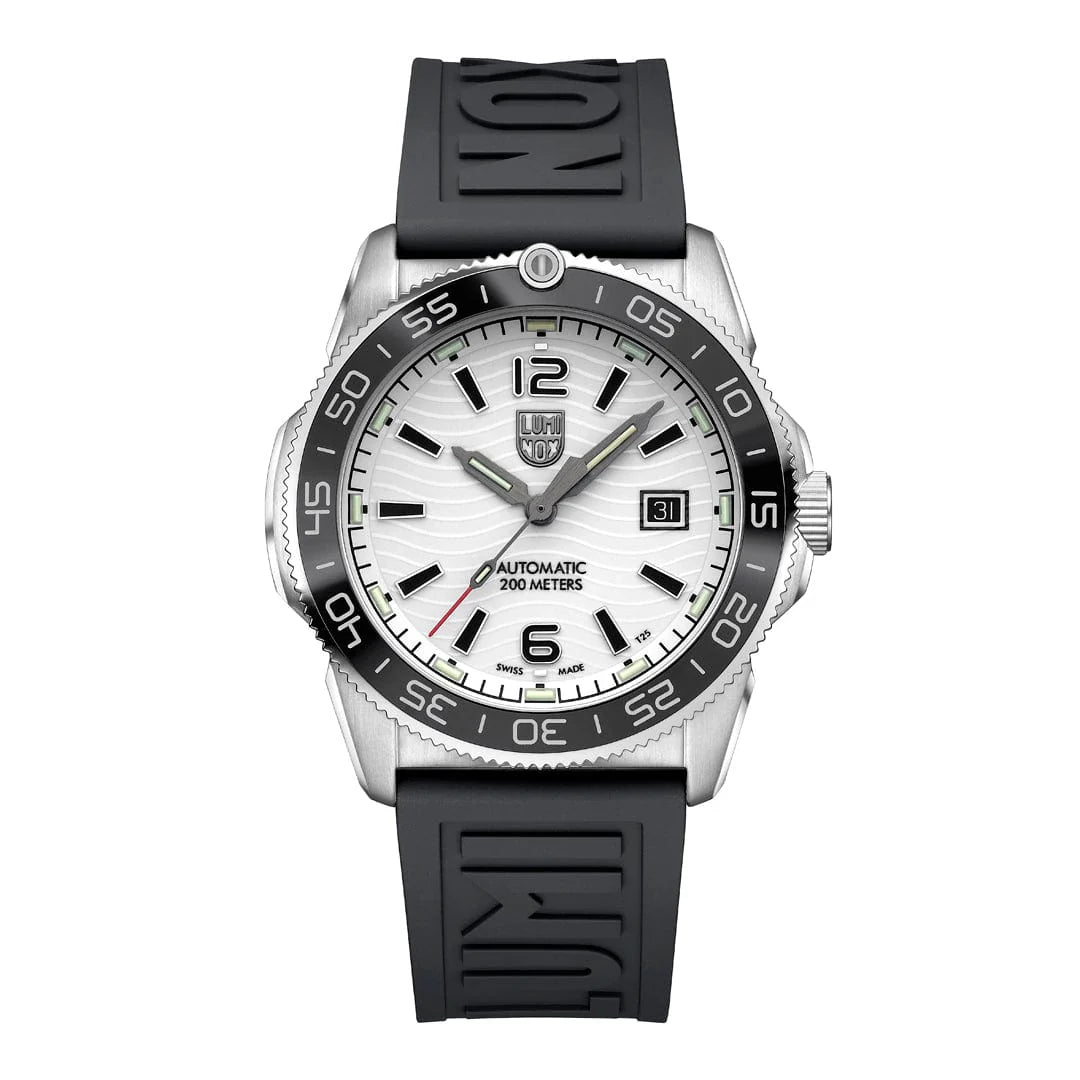 Luminox Pacific Diver Automatic Midnight Mariner Dive Watch 42mm White Full Lume Dial XS.3101.H.SET
