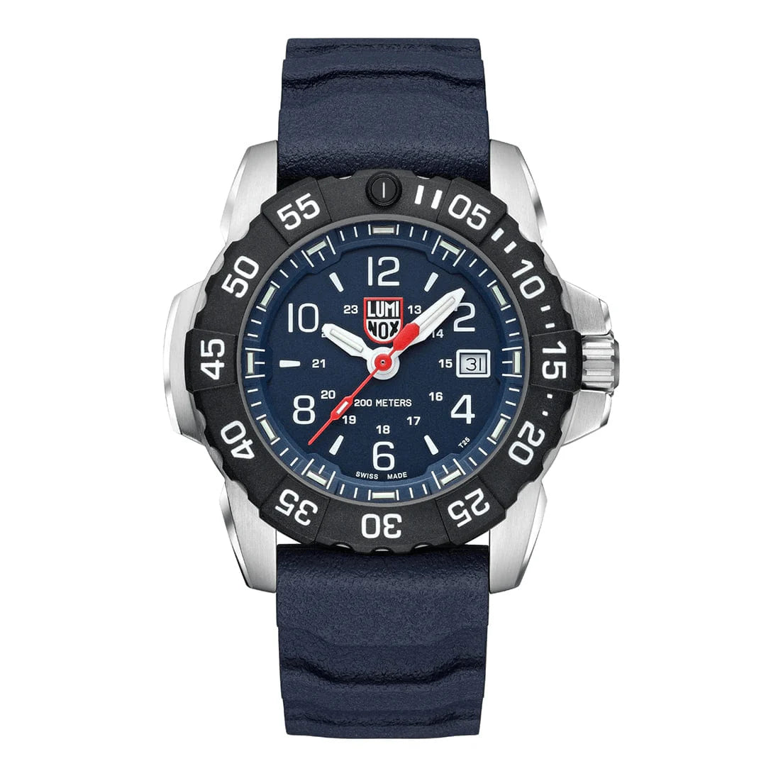 Luminox Navy SEAL Rubber, Steel, CARBONOX™ (RSC) Military Watch, 45 mm XS.3253.CB