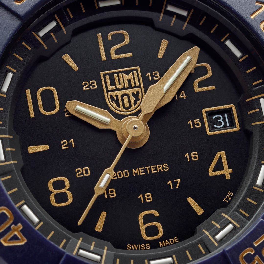 Luminox Navy Seal Foundation Military Watch 45mm Blue XS.3255.CB.NSF
