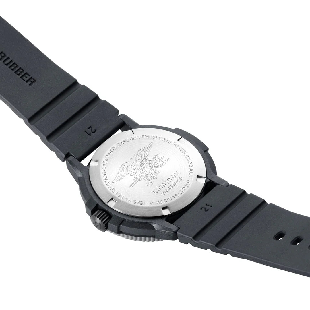 Luminox SEAL Original 3001 Heritage Dive Watch 43mm Black/White XS.3001.H.SET
