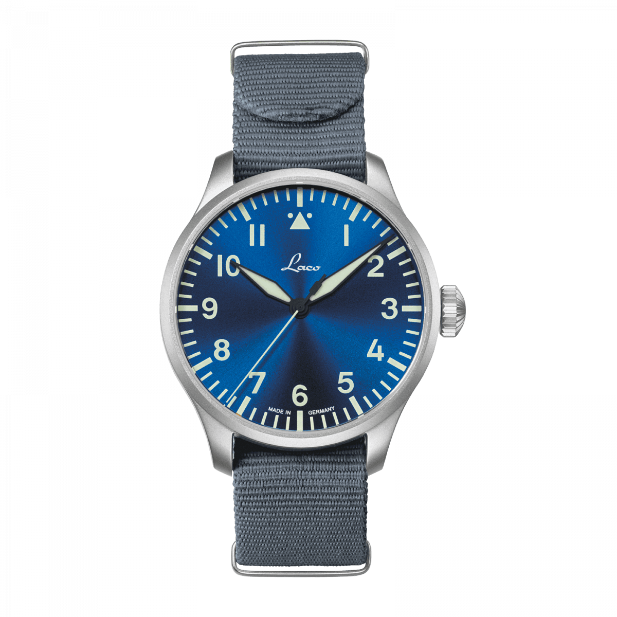 Laco Pilot Watches BASIC Augsburg Blaue Stunde 42mm Automatic 862100