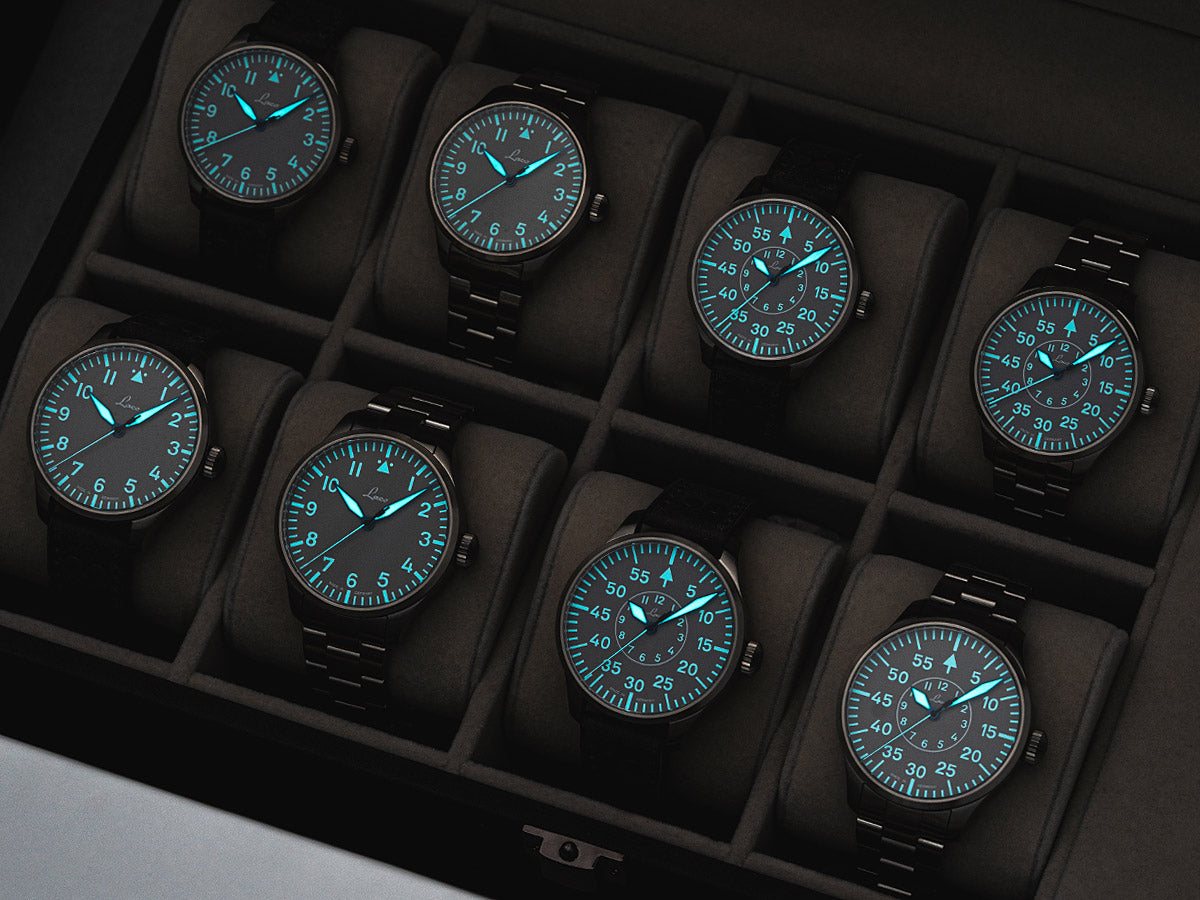 Laco Pilot Watches Basic Augsburg Grau 39 MB 862161.MB
