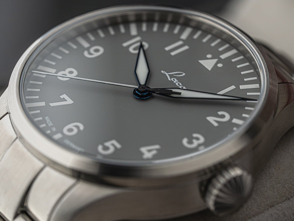 Laco Pilot Watches Basic Augsburg Grau 39 MB 862161.MB