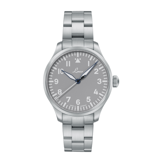 Laco Pilot Watches Basic Augsburg Grau 39 MB 862161.MB