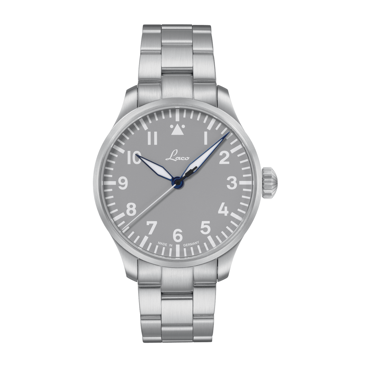 Laco Pilot Watches Basic Augsburg Grau 42 MB 862158.MB