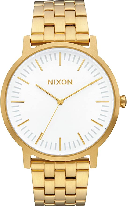 NIXON Porter Stainless Steel All Gold White Dial A1057-2443-00