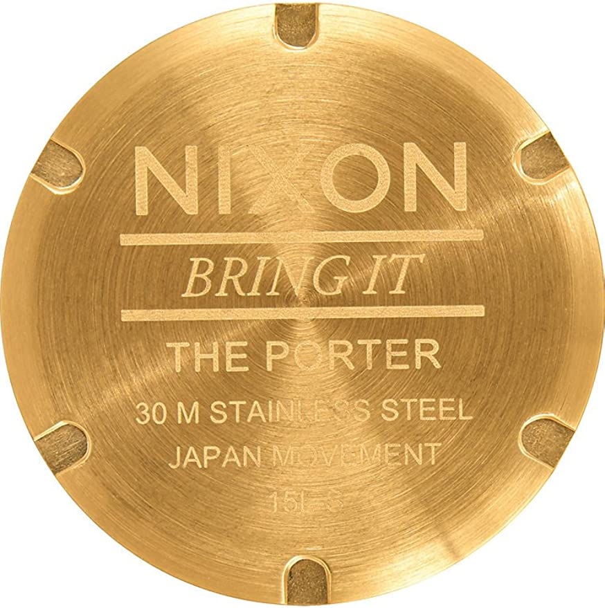 NIXON Porter Stainless Steel All Gold White Dial A1057-2443-00
