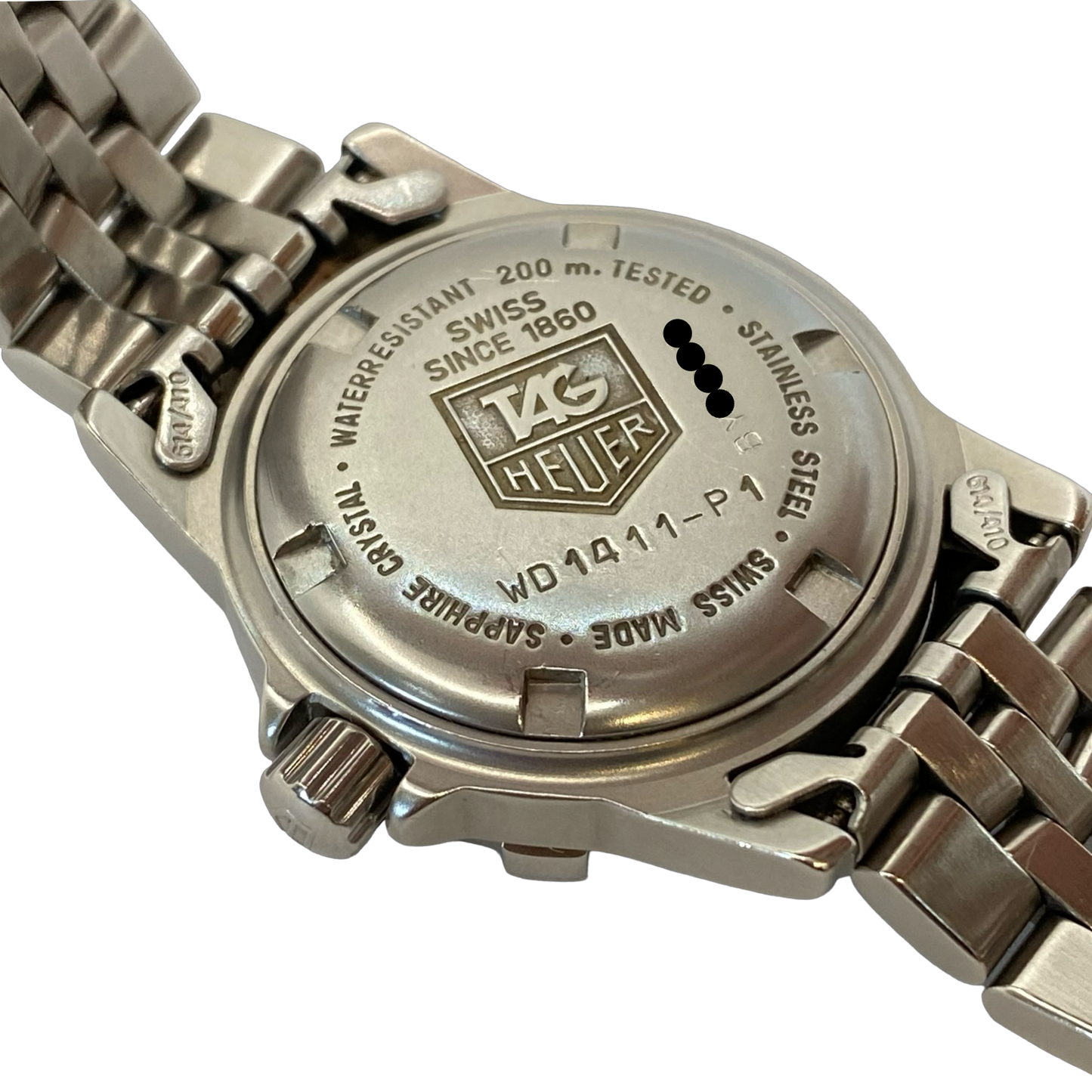 TAG Heuer 1500 Series Dark Granite Dial on Stainless Steel Bracelet WD1411.BA0614