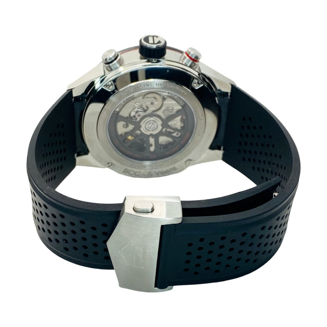 TAG Heuer Carrera Automatic 45mm Skeleton Dial Steel and Ceramic CBG2A10.FT6168