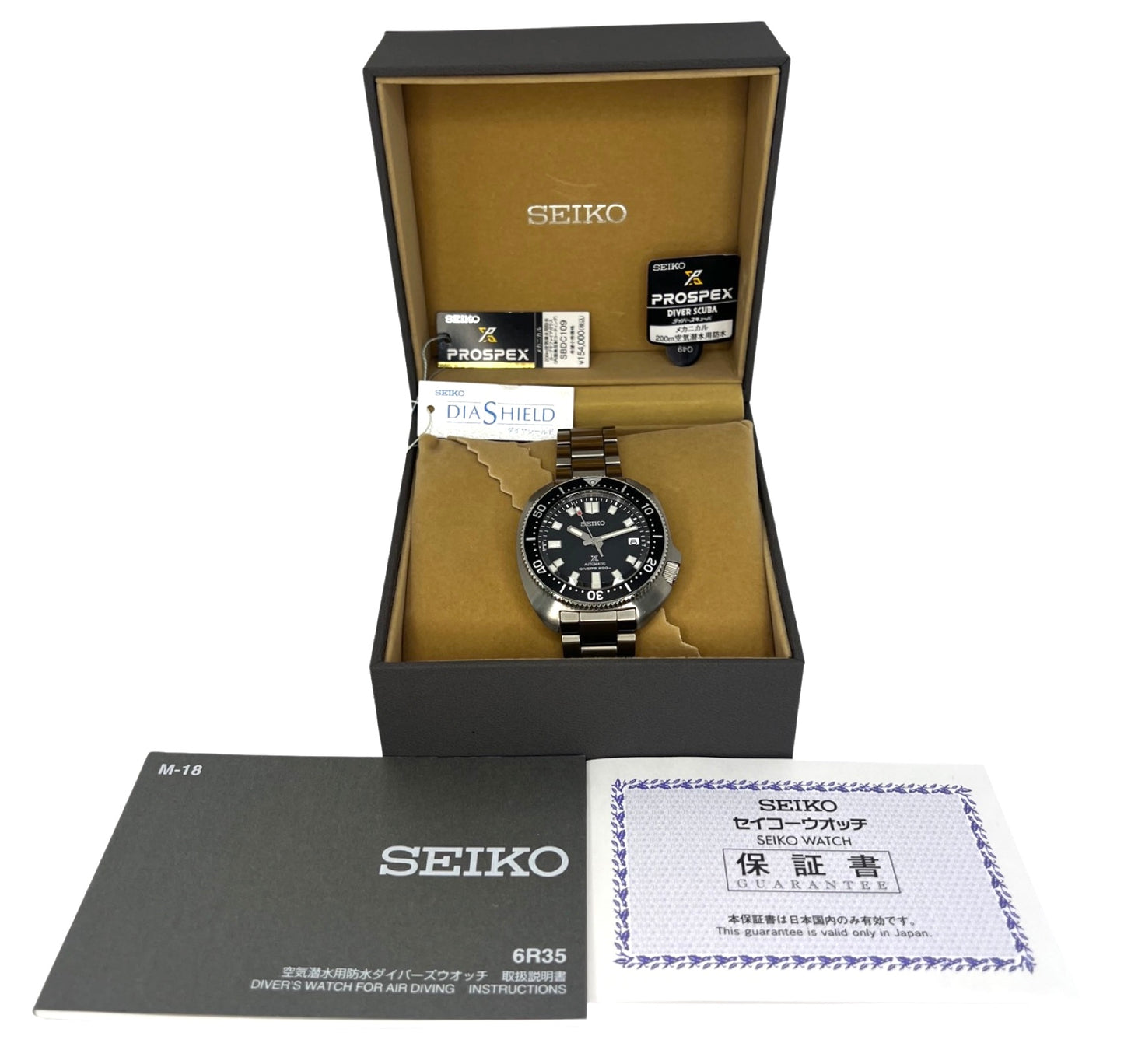 Seiko Prospex Captain Willard Diver Scuba Automatic Pre-Owned SBDC109