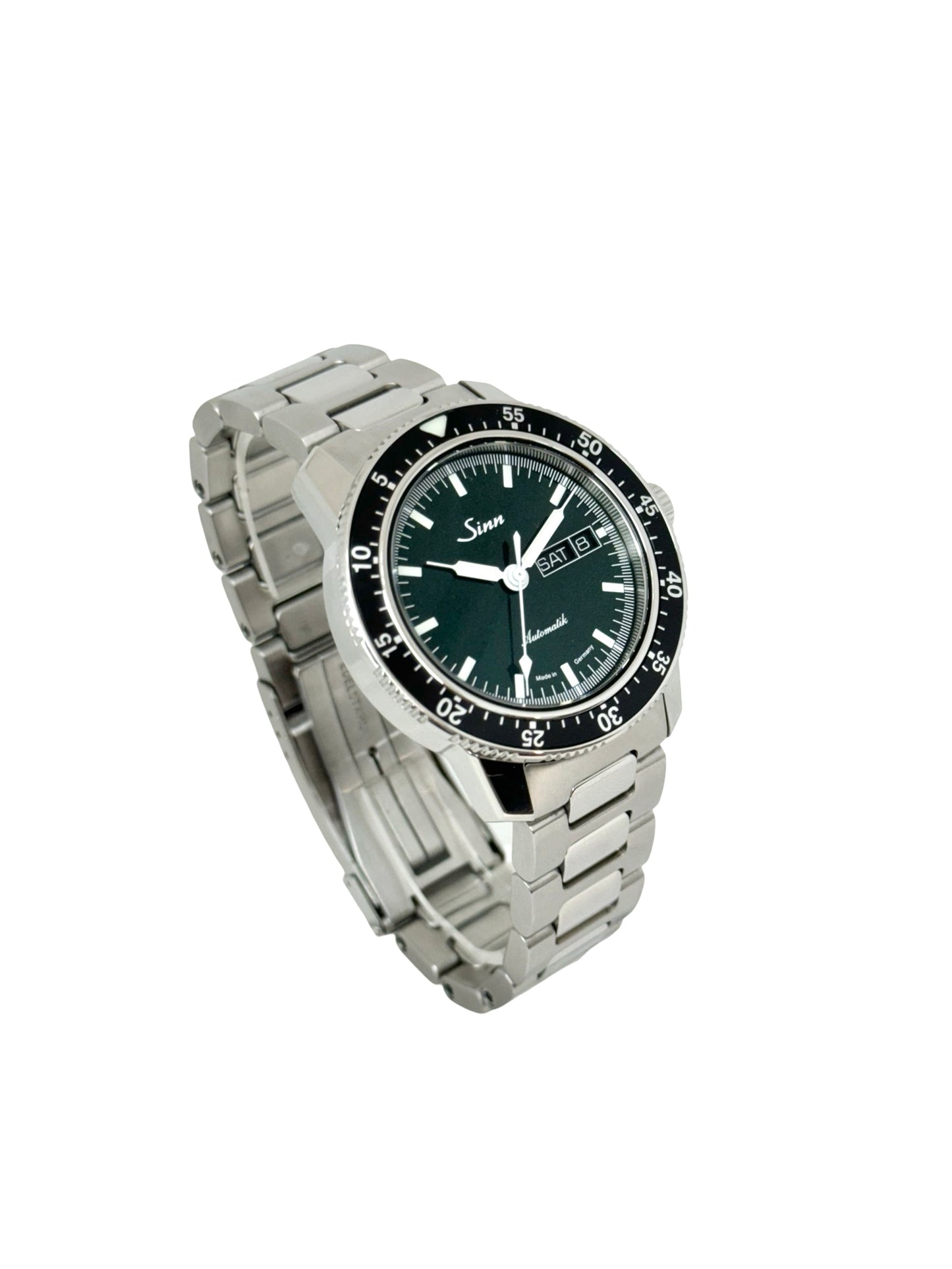 Sinn Classic Pilot Watch Mettalic Green Dial 104 St Sa I MG