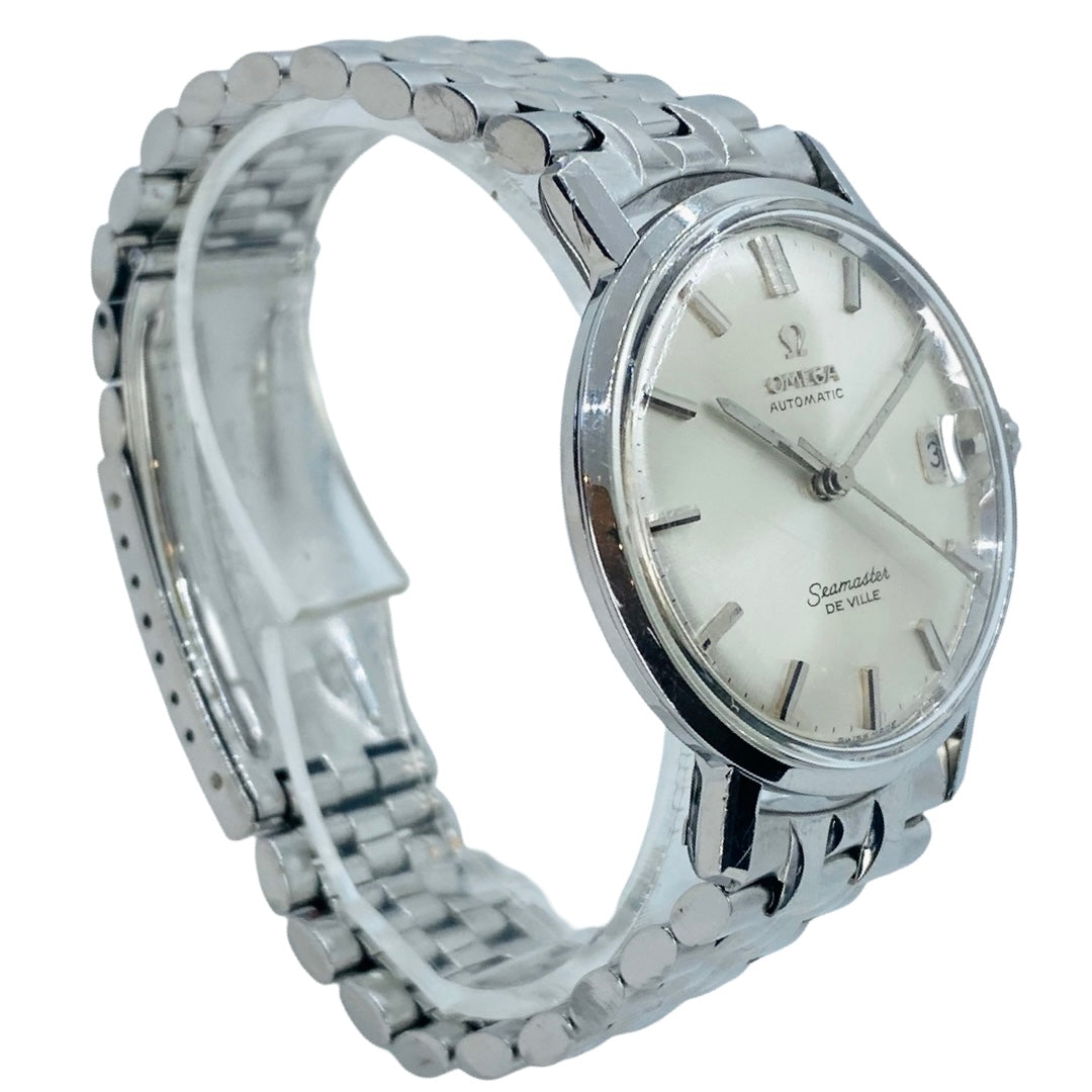 Omega Vintage Seamaster Automatic De Ville Original JB Champion Steel Bracelet C.1960's