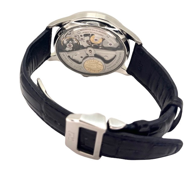 IWC Portugieser 7-Day Power Reserve Automatic Date White Dial IW500107