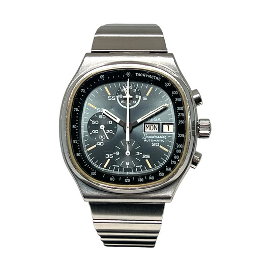 Omega Speedmaster TV Automatic Chronograph Grey Dial 176.0014
