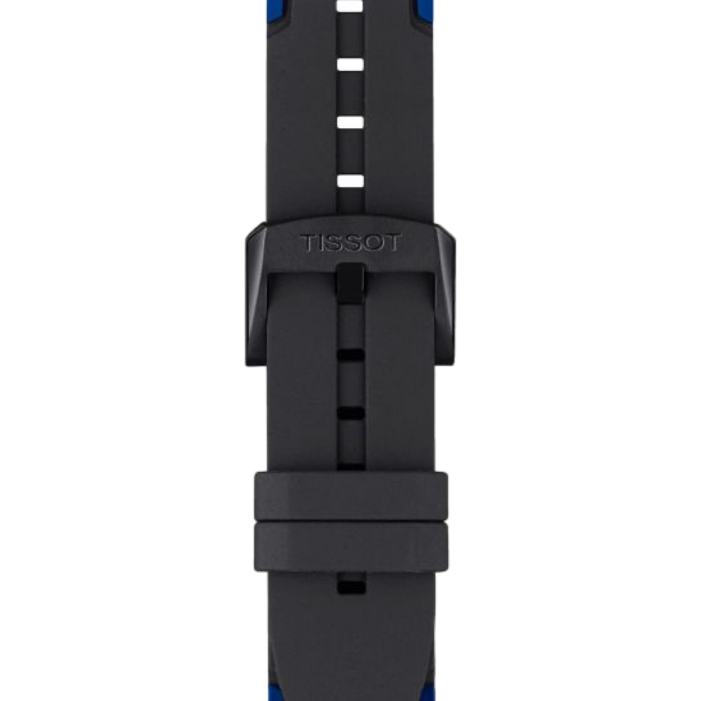 Tissot T-Race Cycling Quartz Chronograph Black/Blue Silicone Strap T111.417.37.441.06