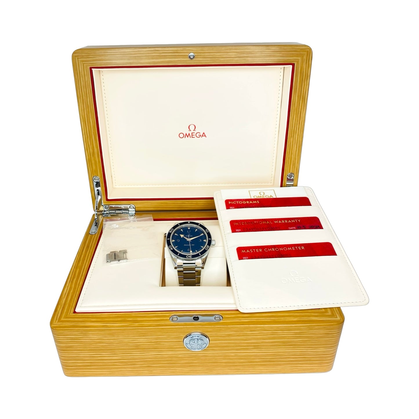 Omega Seamaster 300 Heritage 41mm Blue Dial Steel Bracelet 234.30.41.21.03.001