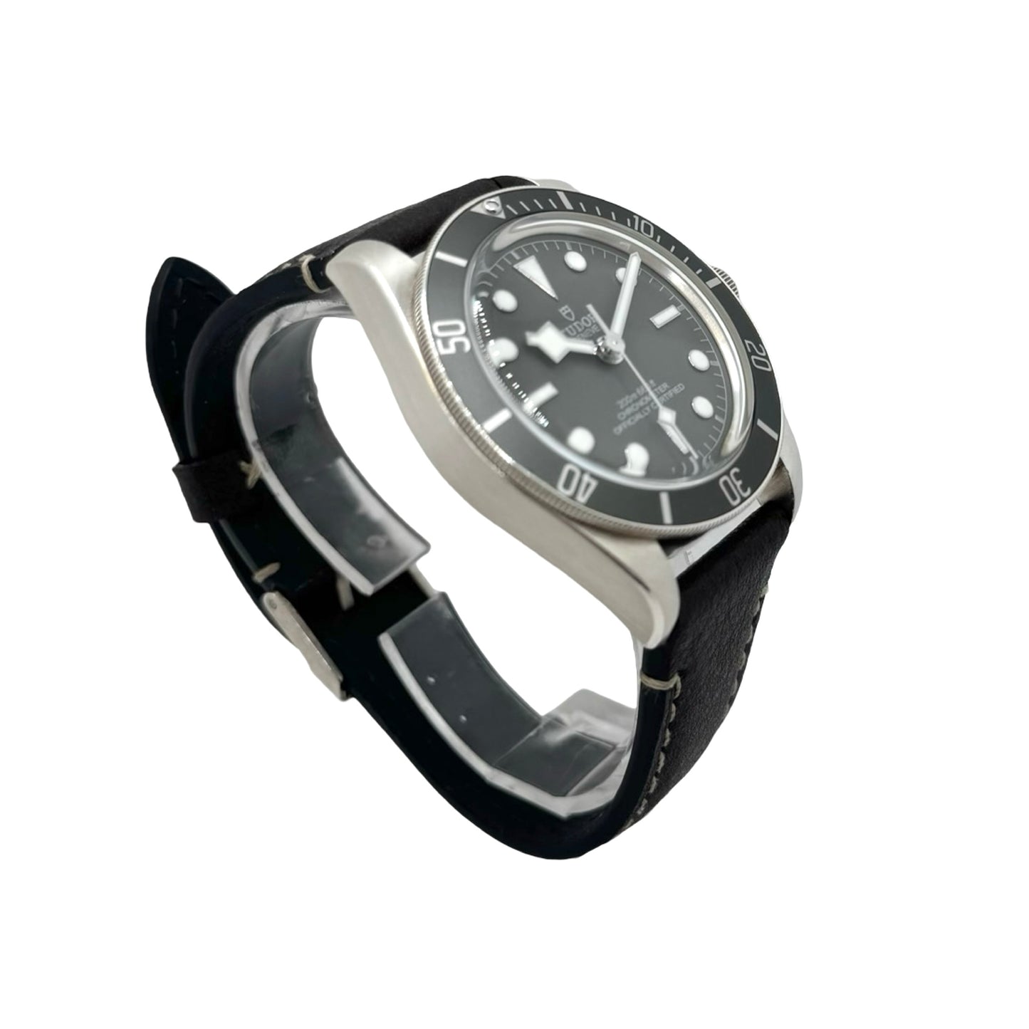 Tudor Heritage Black Bay Fifty-Eight 925 Taupe Dial Black Leather M79010SG-0001