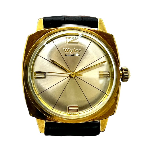 Wyler Incaflex Mechanical Manual Wind Watch