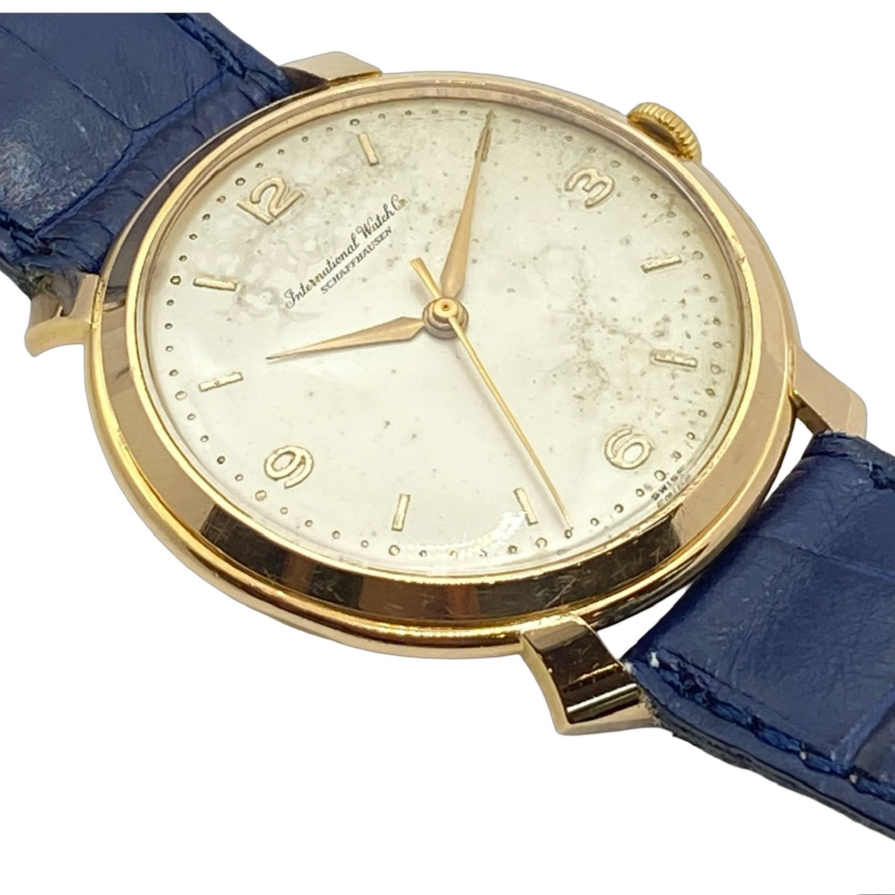 IWC Schaffhausen Calatrava 18K Rose Gold "Fancy Lugs" Caliber 89 Manual Wind
