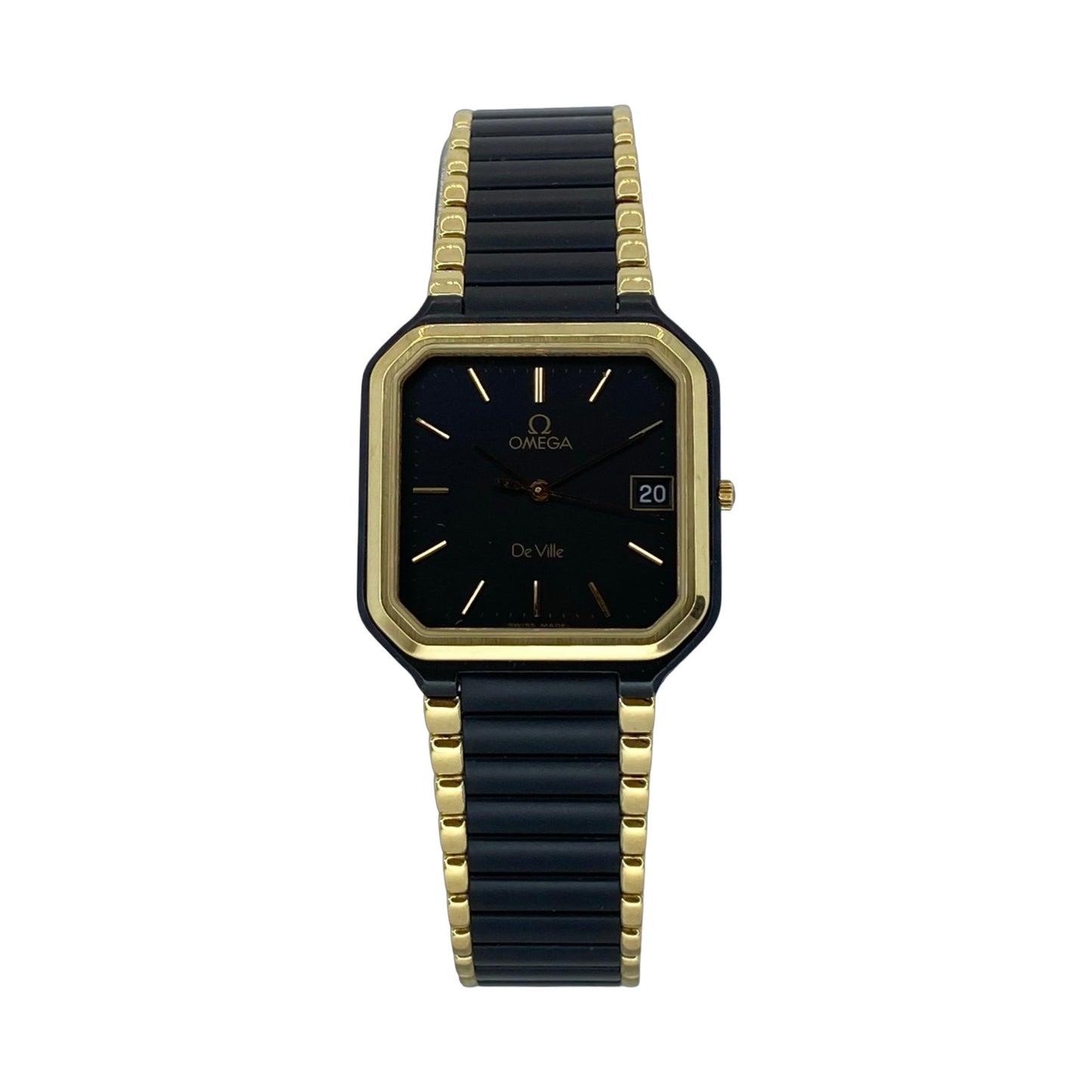 Omega De Ville America Quartz Gold/Black Ref. DL 396.0949