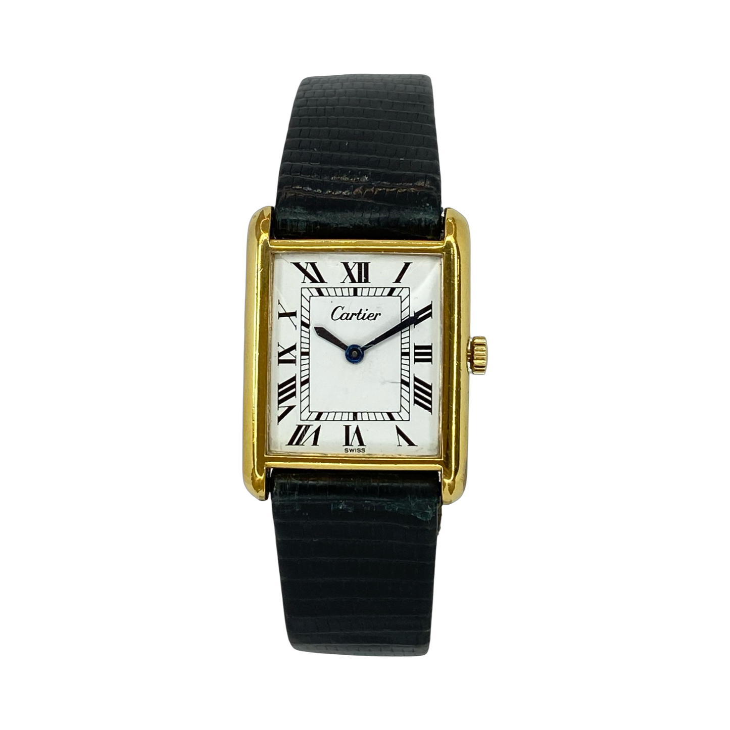 Cartier Tank Manual Wind 18K Gold Electroplated