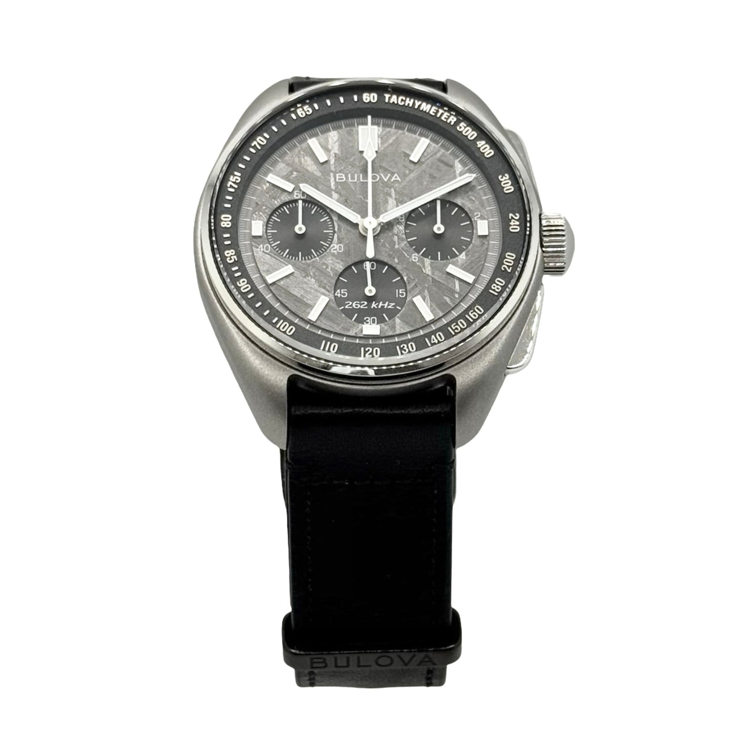 Pre-owned Bulova Archive Series Limited Edition Lunar Pilot Meteorite