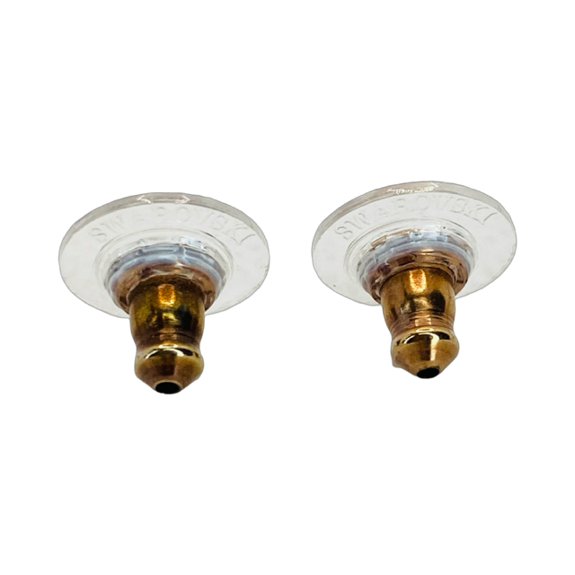 Estate Jewelry Swarovski Goldplated Chandelier Earrings