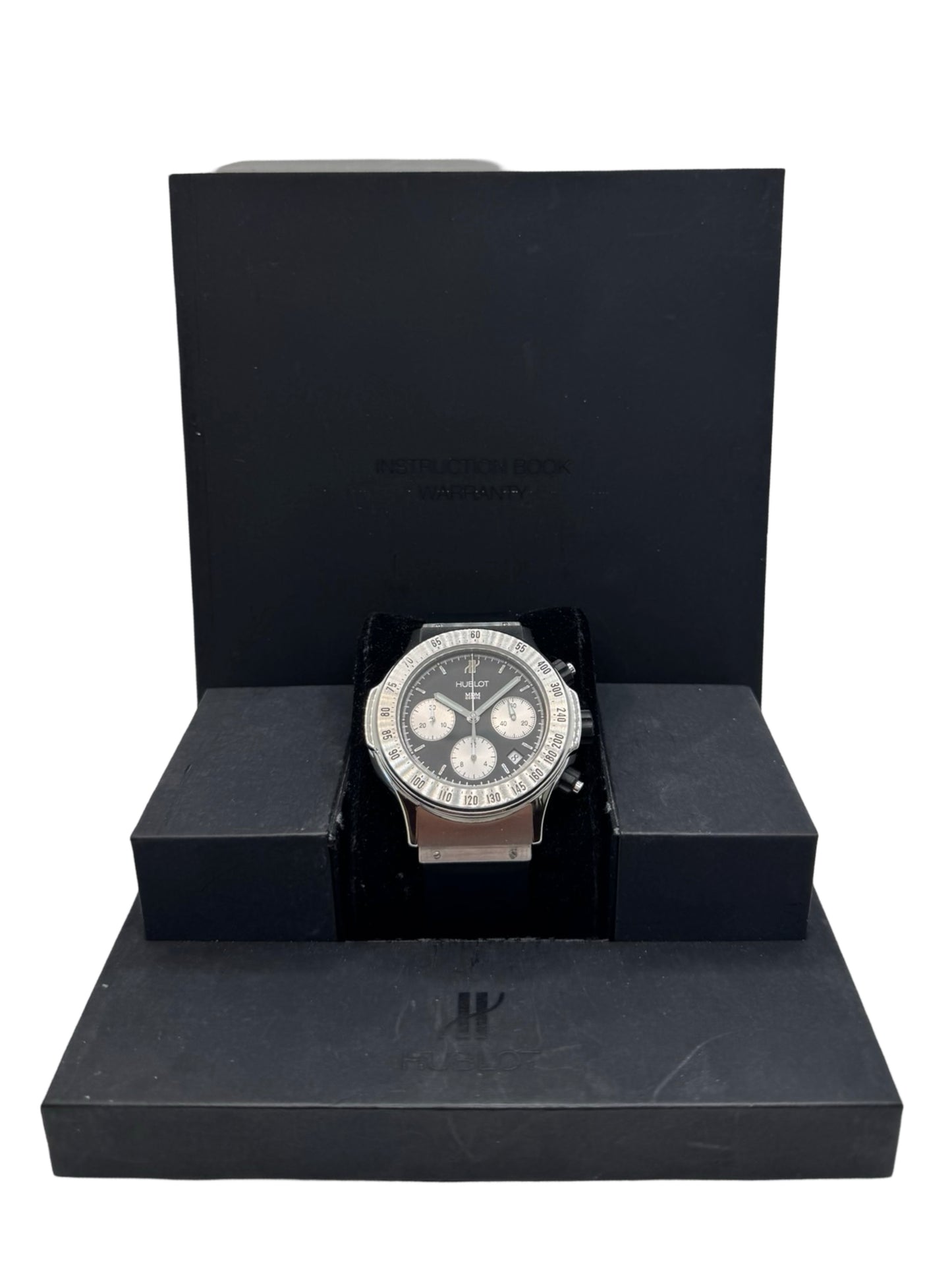 Hublot Classic MDM Super B Automatic Chronograph 42.5mm Steel/Black 1920.1