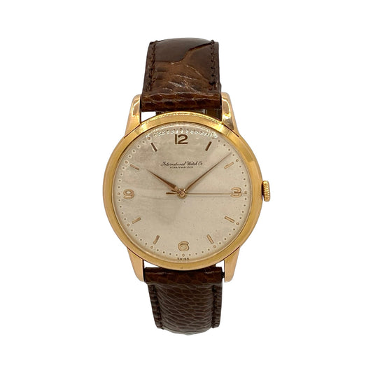 IWC Calatrava 18K Rose Gold Manual Wind