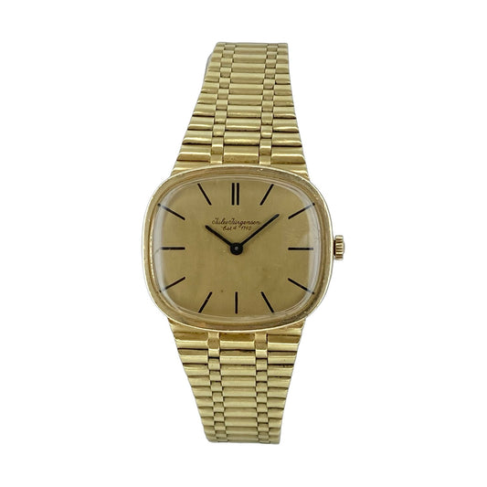 Jules Jürgensen 14K Yellow Gold Manual Wind Vintage Watch