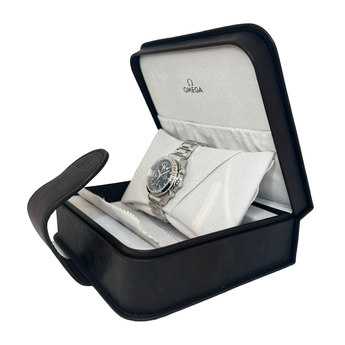 Omega Speedmaster Day-Date Automatic Chronograph 39mm Blue Dial 3523.80.00