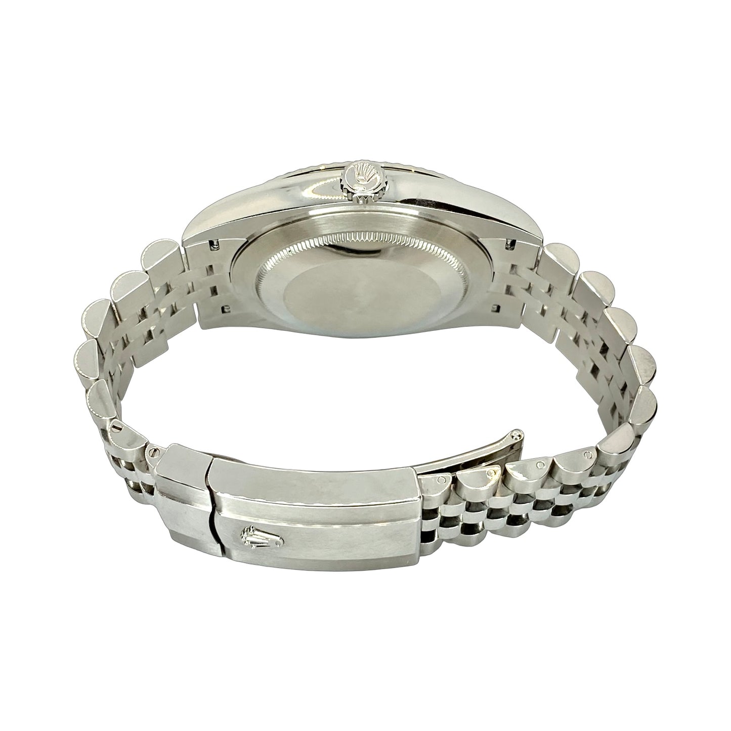 Rolex Datejust 41 Blue Factory-Set Diamond Dial Oystersteel 126334