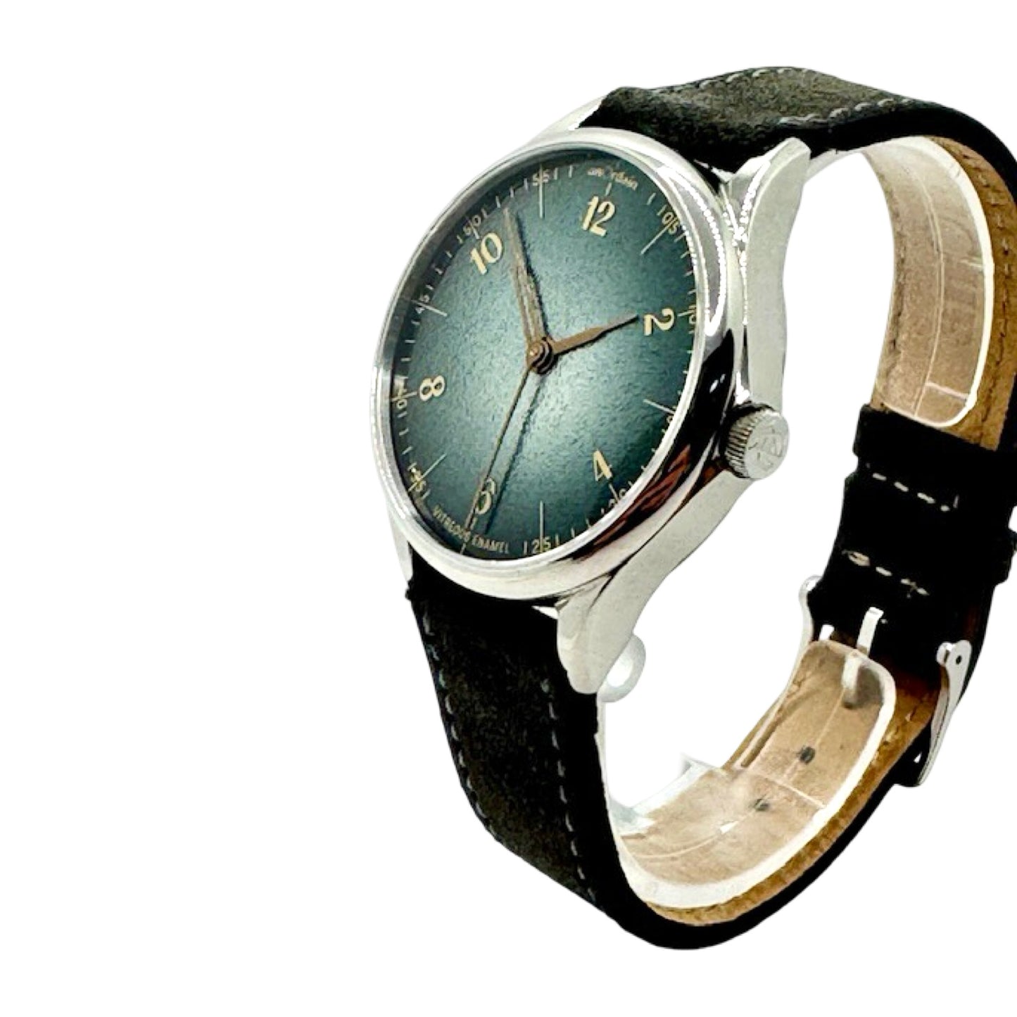 AnOrdain Model 1 Automatic Fumé Payne's Grey Enamel Dial