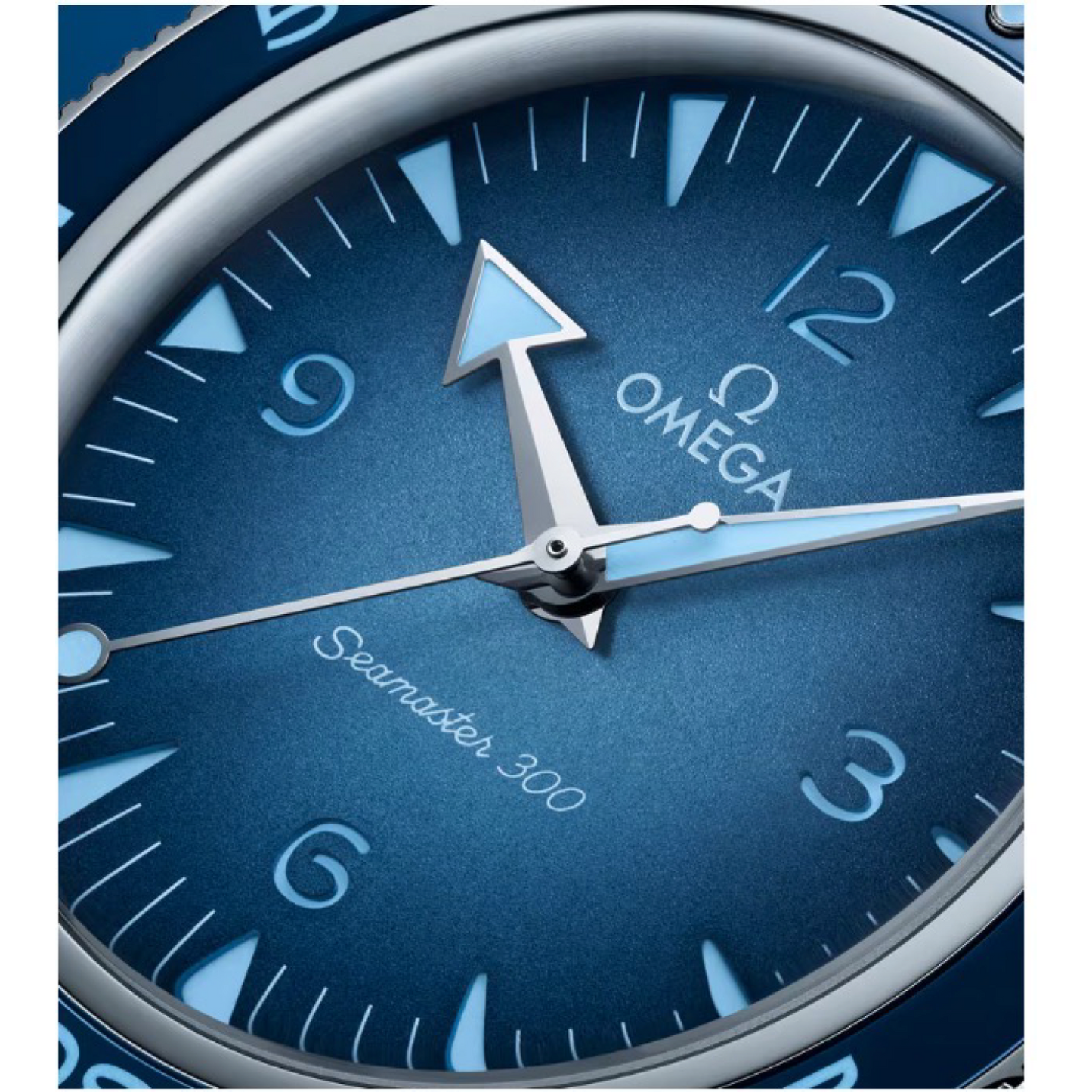 Omega Seamaster 300 Summer Blue Co-Axial 41mm Steel on Steel 234.30.41.21.03.002