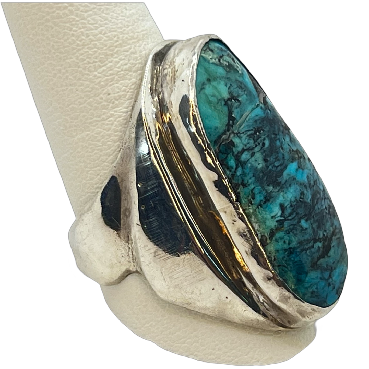Estate Jewelry 925 Silver Blue Turqouise Ring